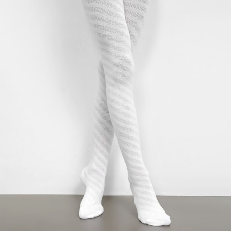 Pantyhose children, white color, height 146-152
