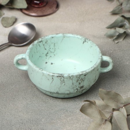 Porcelain broth Bolla Menta, D = 11.5 cm, h = 5.5 cm, 300 ml
