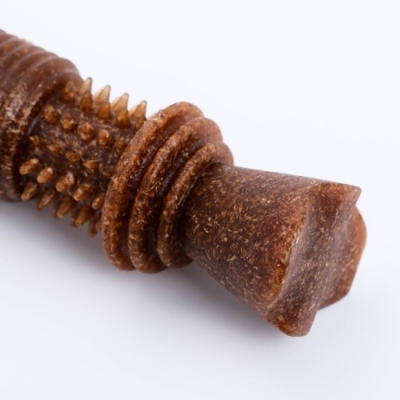 Dog toy "Spy Bone", TPR+Bamboo, Massage, 14 x 3.5 x 5-2