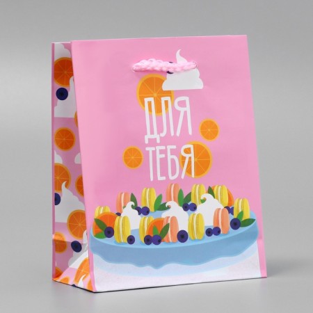 Gift package laminated, packaging, "sweet", s 12 x 15 x 5.5 cm-1