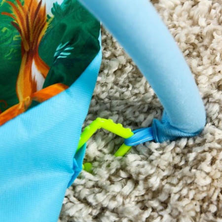 Developing rug "Our Happiness", with arcs, crumb I-3