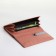 Women's wallet on magnet, pink color