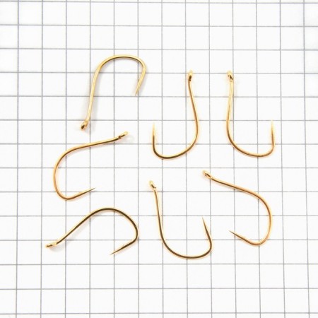 The hook Owner PIN Hook Gold No. 4, 7 pcs.