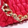 Bag-clate on the farmar, raspberry color