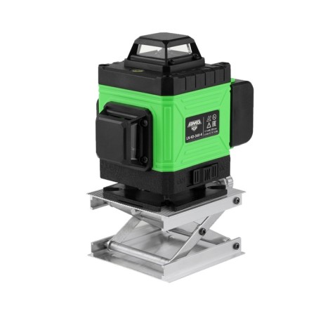 Laser level AMO LN 4D-360-4, 20 m, 520 nm, grade 2, magnetic compensator-4