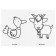 Pets. Coloring for kindergarten. 8 p.
