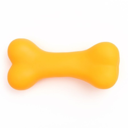 The squeak of "Bolshoi bone" for dogs, 18 cm, orange-1