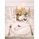 Ashberry tablecloth 140x180 cm, twigs, beige