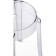 Stool Rainis Plastic/Transparent 39x39x46 cm