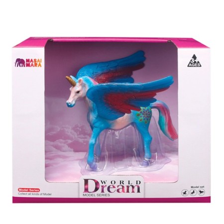 Figure "World of Fantasy: Blue Unicorn with Wings"-3