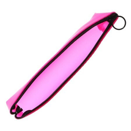 Penal soft, 1 compartment, 35 x 190 x 75 mm, voluminous, colorio, silicone, yellow-3