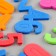 A set of figures from EVA on an adhesive basis "numbers", 13 grams mix