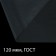 Polyethylene film, thickness 120 μm, transparent, 5 × 3 m, sleeve (1.5 m × 2), GOST 10354-82, GreenGo