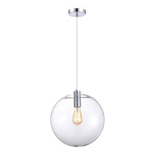 STL LUCE Sus. SL1056.133.01. Noor. 1x60 W, E27, 35x35x160 cm, chromium color