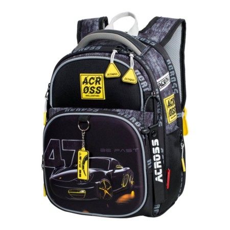 School backpack by Ergon. Spray Across 178 35*26*14 MAL + PEN, STRECH CHER/ZI 24-178-1-1