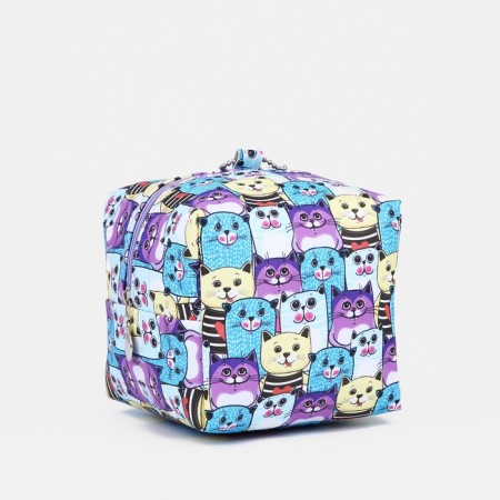 Monetnik cosmetic bag, purple/blue color