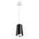 Tulip lamp, 9W GU10, black color