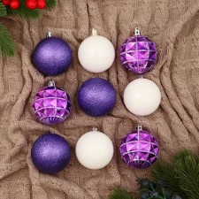 Set of balls plastic D-5.5 cm, 9 pcs 