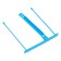 A set of mechanisms for the growth of Idam, plastic, 25 pcs., Blue