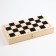 Chess "Pig", board wood 29 x 29 cm, Figures plastic, King H-7.2 cm, Pig H-4 cm