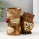 Souvenir Polystone Pencil "Owl and hemp" 11x6.2x10 cm