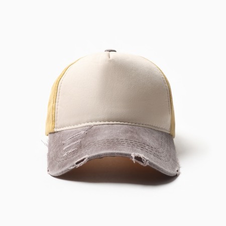 Male cap minaku, mustard color, size 56-58-6