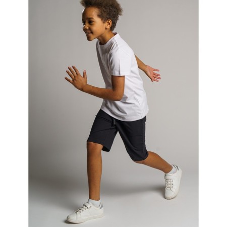Set for a boy: T -shirt, shorts and bag, height 140 cm