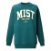 Women's sweatshirt MIST Old School size 42, green color