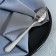 A teaspoon spoon with an engraving “Super man”, on a gift card, 3 x 14 cm.