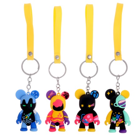 Toy - Funny Box Surprise "Bears": children's keychain, stickers, card-4