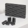 Batf sandpaper for nails, set 50 pcs, bilateral, 3.5 × 2.5 cm, black color