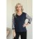 Female pulver, size 46, dark blue color
