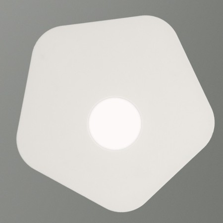 Ceiling light Mantra Area, GX53, 1x9W, 287x278x40 mm, Matte White color-2