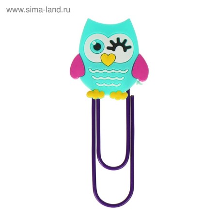 The bookmark is large 11 cm "owl", mix-3