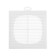 Ventilation grate Era 2121 p, 208x208 mm, with a grid, detachable