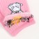 Women's socks "bunny", pink color, size 23-25