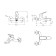 ESKO PALEMO PE 54 bath mixer, with short surge, without accessories, chromium color