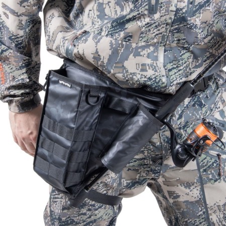 Fisherman Board Yaman Fishing Pocket HIP, 30x22x6 cm, camouflage color + 1 box-8