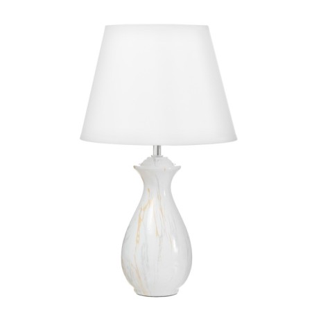 Lilian table lamp E27 40W white 25x25x42cm Risalux-5