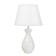Lilian table lamp E27 40W white 25x25x42cm Risalux