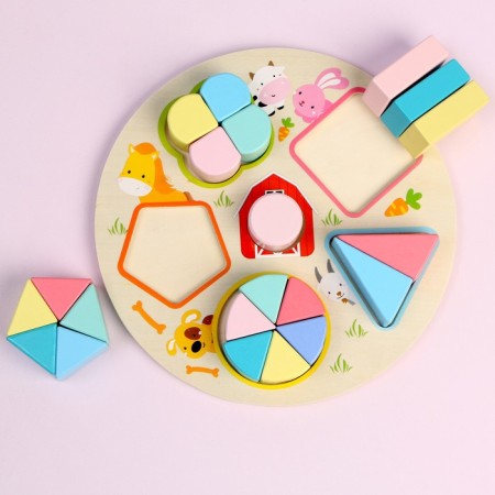 Wooden puzzle "Tenderness" 22 × 22 × 2.5 cm