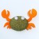 Krab cat toy from cat mint, 4 x 5 cm