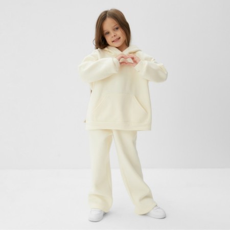 Children's costume with the basis (pillars, trousers) KAFTAN R.36 (134-140), milk-2