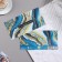 Money envelope "Gratitude!" embossing, blue tone, 16.5x8.5 cm