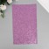 Sheet for creativity claims. Kozh "Large sparkles" Light purple sheet 33x20 cm thick 0.84 mm