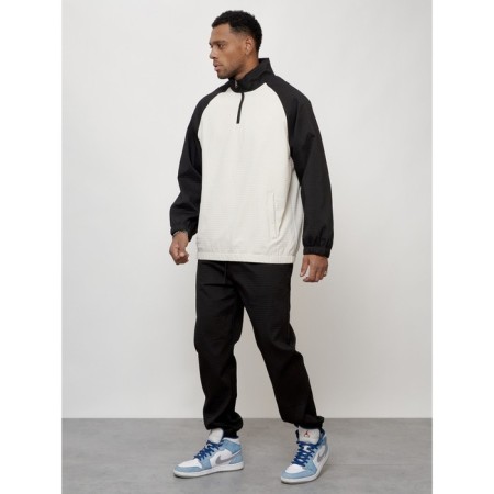 Sports suit men's, size 56, black color-1