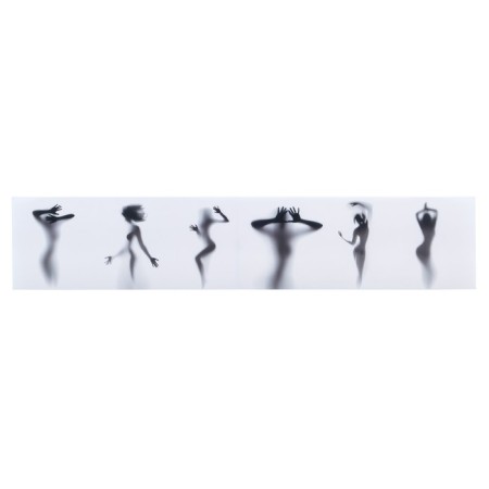 Kitchen apron "Silhouettes" (photo printing) 3000x600 mm