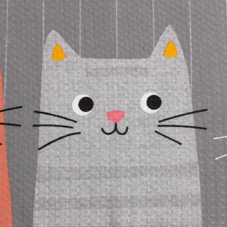 A set of kitchen towels Domestic Cats 35x60 cm - 4 pcs., 100% HL-2