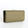 Women's wallet on magnets, green color