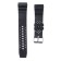 Watch strap, 22 mm, silicone, l-22.5 cm, black
